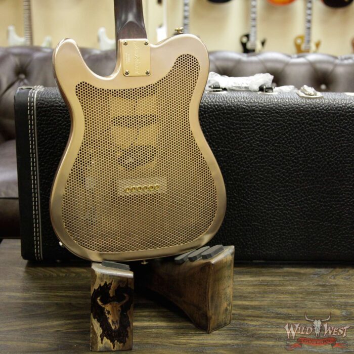 James Trussart Antique Brushed Gold SteelCaster Seymour Duncan Little ‘59 Humbucker - Image 14