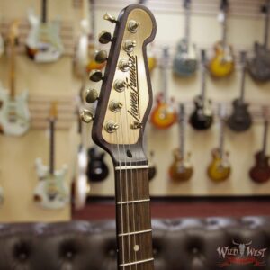 James Trussart Antique Brushed Gold SteelCaster Seymour Duncan Little ‘59 Humbucker - Image 9