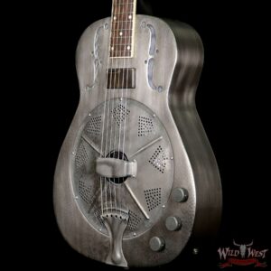 James Trussart Antique Silver Snakeskin SteelReso Snakeskin Engraved - Image 2