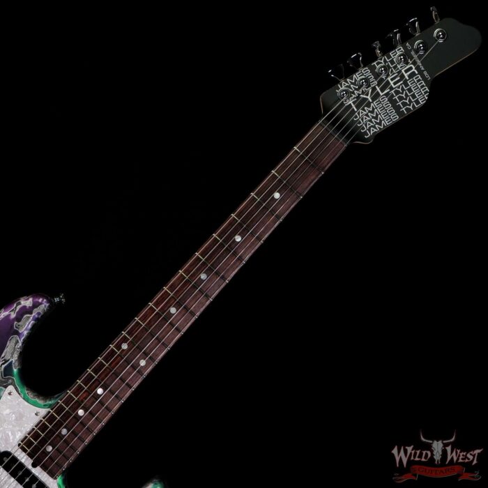 James Tyler USA Studio Elite HD HSS Rosewood Board with Midboost Preamp Alien Guano - Image 4