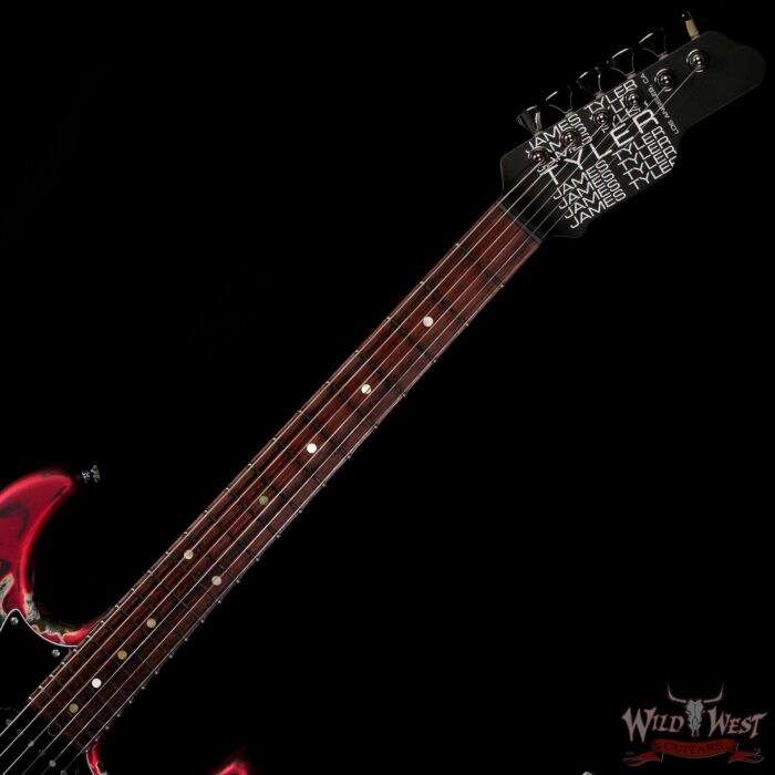 James Tyler USA Studio Elite Burning Water 2K Rosewood Fingerboard w/ Midboost Preamp 7.00 LBS - Image 4
