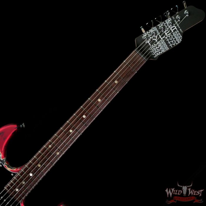 James Tyler USA Studio Elite Burning Water 2K Rosewood Fingerboard w/ Midboost Preamp 7.20 LBS - Image 4