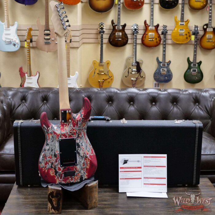 James Tyler USA Studio Elite Burning Water 2K Rosewood Fingerboard Midboost Preamp with Arm Contour - Image 9