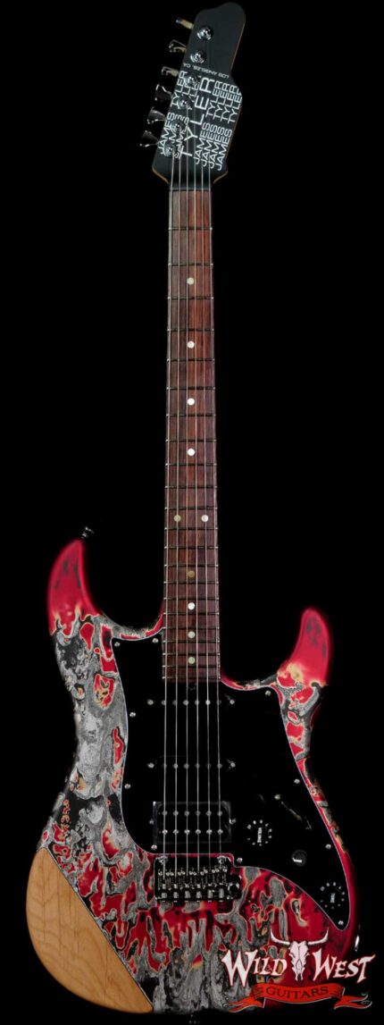 James Tyler USA Studio Elite Burning Water 2K Rosewood Fingerboard Midboost Preamp with Arm Contour