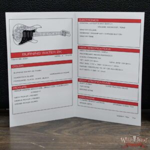 James Tyler USA Studio Elite Burning Water 2K Rosewood Fingerboard w/ Midboost Preamp 7.30 LBS - Image 12