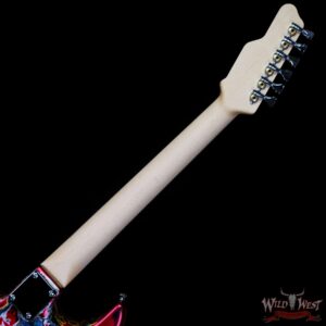 James Tyler USA Studio Elite HD Floyd Rose HSS Rosewood Fingerboard Midboost Preamp Humbucker Split Burning Water - Image 5