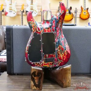 James Tyler USA Studio Elite HD Floyd Rose HSS Rosewood Fingerboard Midboost Preamp Humbucker Split Burning Water - Image 11
