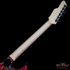 James Tyler USA Studio Elite HD HSS Slanted Rear Rout Brazilian Rosewood Fingerboard Midboost Preamp Burning Water 2K - Image 5