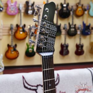 James Tyler USA Studio Elite HD HSS Slanted Rear Rout Brazilian Rosewood Fingerboard Midboost Preamp Burning Water 2K - Image 7