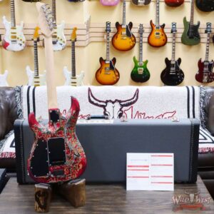James Tyler USA Studio Elite HD HSS Slanted Rear Rout Brazilian Rosewood Fingerboard Midboost Preamp Burning Water 2K - Image 9