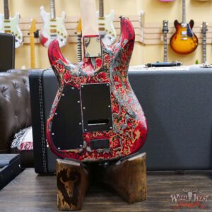 James Tyler USA Studio Elite HD HSS Slanted Rear Rout Brazilian Rosewood Fingerboard Midboost Preamp Burning Water 2K - Image 11