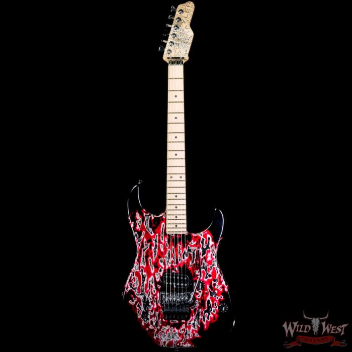 James Tyler USA Studio Elite “1978” Floyd Rose Maple Neck Maple Fingerboard Crazy Water 7.15 LBS - Image 3