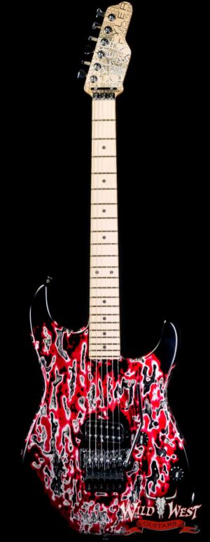 James Tyler USA Studio Elite “1978” Floyd Rose Maple Neck Maple Fingerboard Crazy Water 7.15 LBS