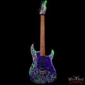 James Tyler USA Studio Elite HD HSS Roasted Birdseye Maple Neck & Fingeboard Alien Guano 7.65 lbs - Image 3