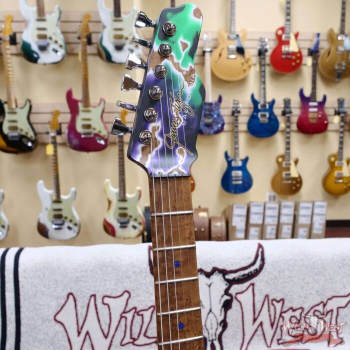 James Tyler USA Studio Elite HD HSS Roasted Birdseye Maple Neck & Fingeboard Alien Guano 7.65 lbs - Image 7