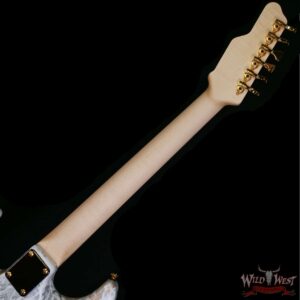 James Tyler USA Studio Elite HSS Floyd Rose Rear Rout Brazilian Rosewood Fingerboard White Shmear 7.80 LBS - Image 5