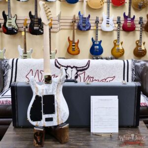 James Tyler USA Studio Elite HSS Floyd Rose Rear Rout Brazilian Rosewood Fingerboard White Shmear 7.80 LBS - Image 10