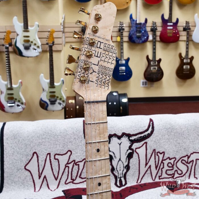 James Tyler USA Studio Elite HD Dual Humbucker Quilt Maple Top with Alder Body 5A Birdseye Maple Neck Tequila Sunset Fade 6.25 lbs - Image 7