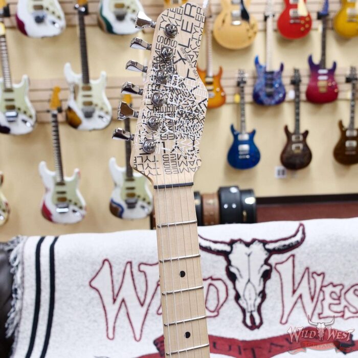 James Tyler USA LA Studio Classic HSS with Studio Elite Headstock Wilkinson VS-100 Bridge Psychedelic Vomit 7.45 lbs - Image 7