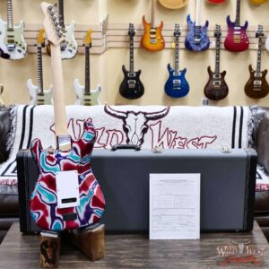 James Tyler USA LA Studio Classic HSS with Studio Elite Headstock Wilkinson VS-100 Bridge Psychedelic Vomit 7.45 lbs - Image 10
