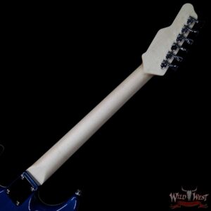 James Tyler NAMM Studio Elite HD HSS w/ Midboost Preamp Alder Body Quilt Maple Top Transparent Blue - Image 5