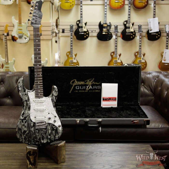 2017 James Tyler Studio Elite with Rosewood Fretboard Black Shmear - Image 13