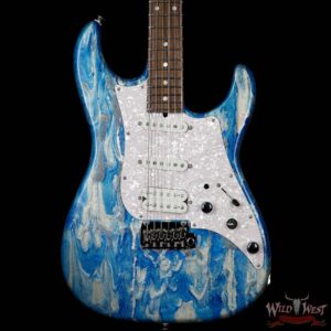 2017 James Tyler Studio Elite with Rosewood Fretboard Blue Shmear - Image 3