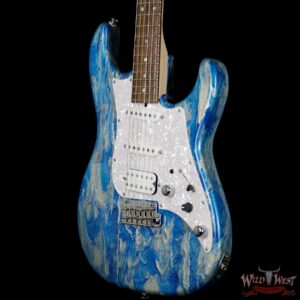 2017 James Tyler Studio Elite with Rosewood Fretboard Blue Shmear - Image 2