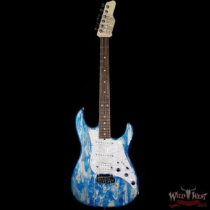 2017 James Tyler Studio Elite with Rosewood Fretboard Blue Shmear - Image 5