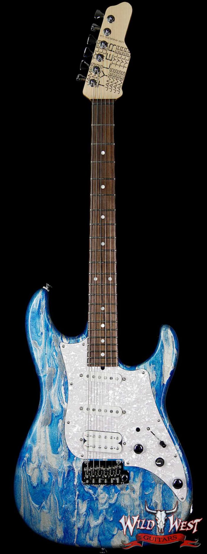 2017 James Tyler Studio Elite with Rosewood Fretboard Blue Shmear - Image 1
