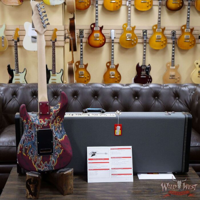 James Tyler USA Studio Elite Burning Water HSS Swamp Ash Body Madagascar Rosewood Fingerboard w/ Quartersawn Maple - Image 9
