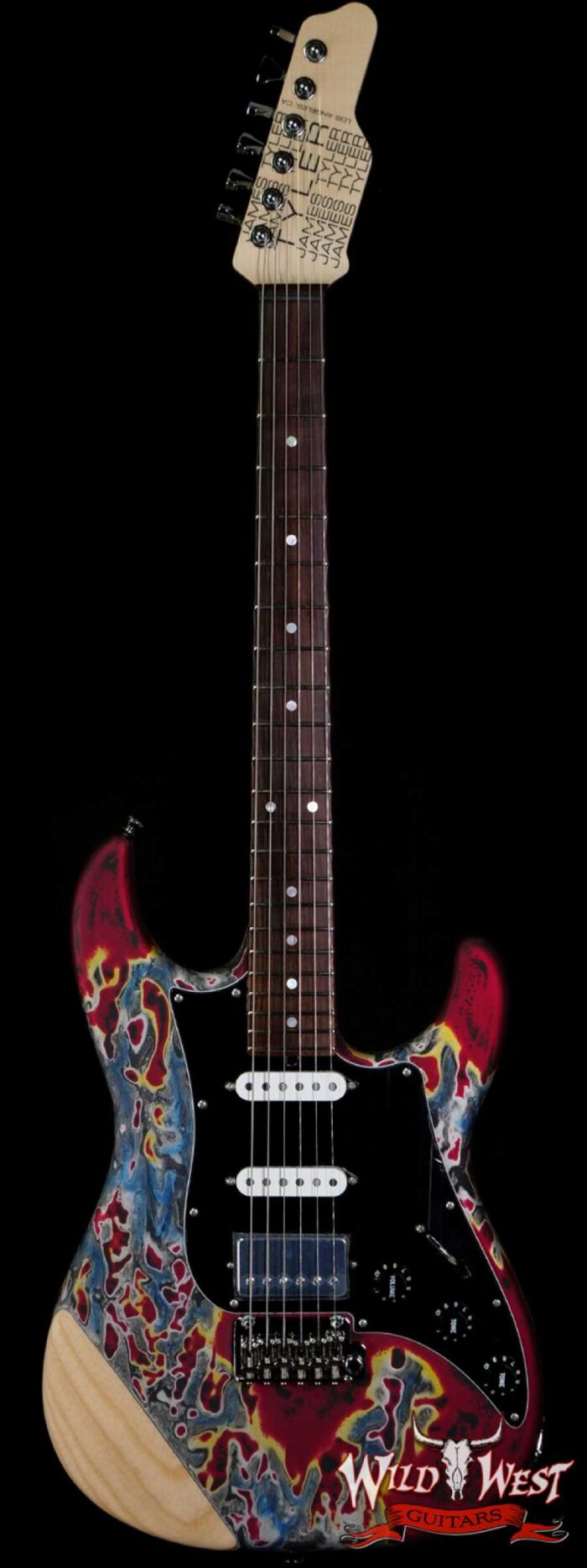 James Tyler USA Studio Elite Burning Water HSS Swamp Ash Body Madagascar Rosewood Fingerboard w/ Quartersawn Maple - Image 1