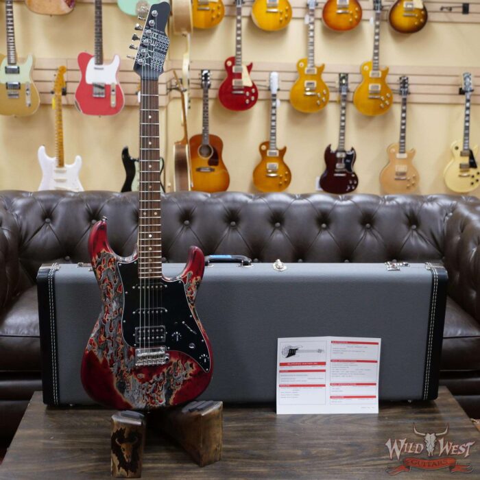 James Tyler USA Studio Elite Burning Water 2K Rosewood Fingerboard Midboost Preamp - Image 6