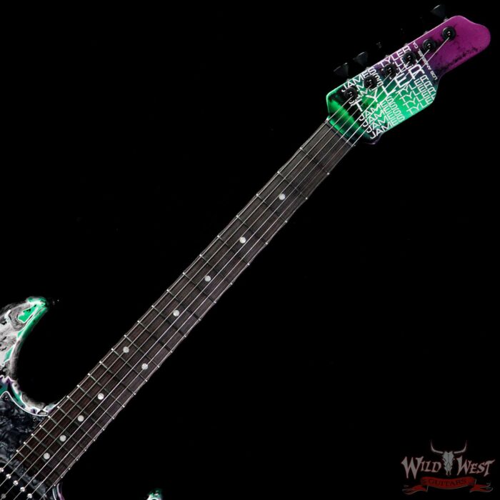 James Tyler USA Studio Elite HD HSH Macassar Ebony Fretboard Alien Guano Semi-Gloss Finish - Image 8
