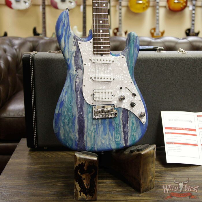 James Tyler USA Studio Elite HD HSS Rosewood Fretboard Arctic Mint Shmear - Image 12