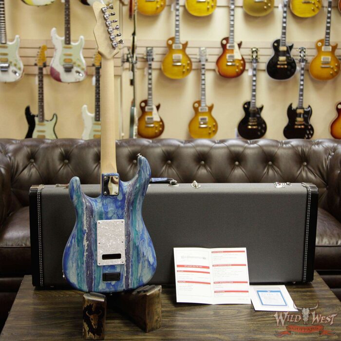 James Tyler USA Studio Elite HD HSS Rosewood Fretboard Arctic Mint Shmear - Image 14