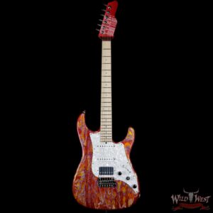 James Tyler USA Studio Elite HD HSS Maple Neck Fire Shmear Signed by James Tyler - Image 4