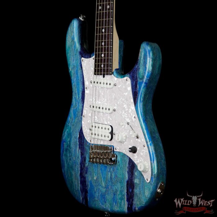 James Tyler USA Studio Elite HD with Rosewood Fretboard Arctic Mint Shmear - Image 2