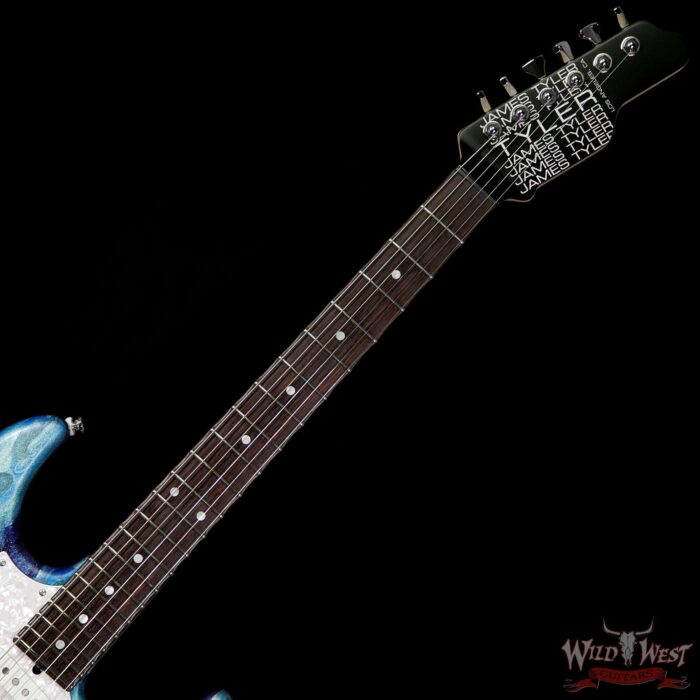 James Tyler USA Studio Elite HD with Rosewood Fretboard Arctic Mint Shmear - Image 8
