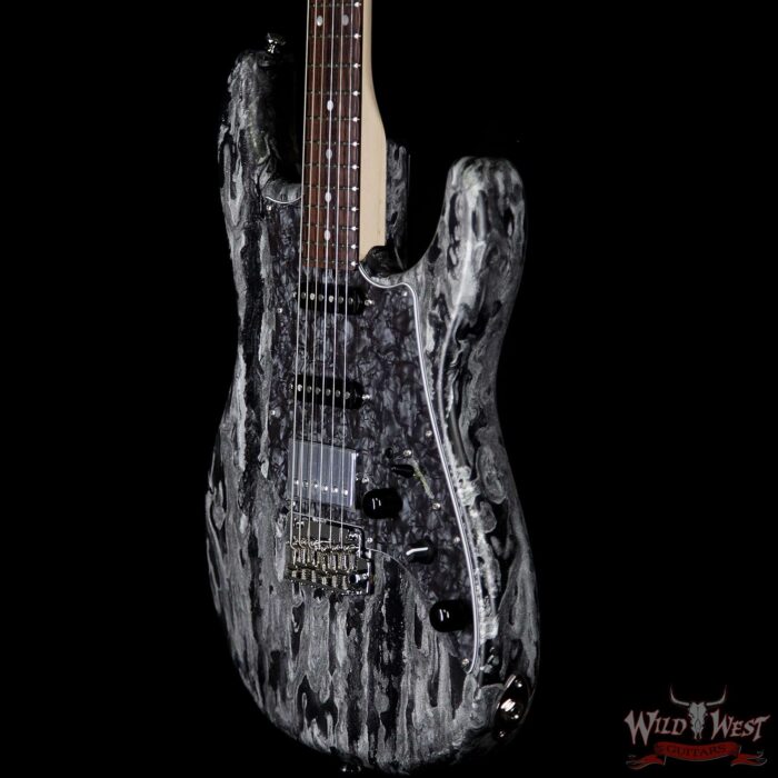 James Tyler USA Studio Elite HD HSS Rosewood Fingerboard Black Shmear with Midboost Preamp - Image 2