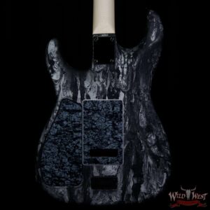 James Tyler USA 2019 NAMM Studio Elite HD HSS Macassar Ebony Fretboard Black & Silver Shmear - Image 6