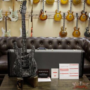 James Tyler USA 2019 NAMM Studio Elite HD HSS Macassar Ebony Fretboard Black & Silver Shmear - Image 11