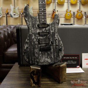 James Tyler USA 2019 NAMM Studio Elite HD HSS Macassar Ebony Fretboard Black & Silver Shmear - Image 12