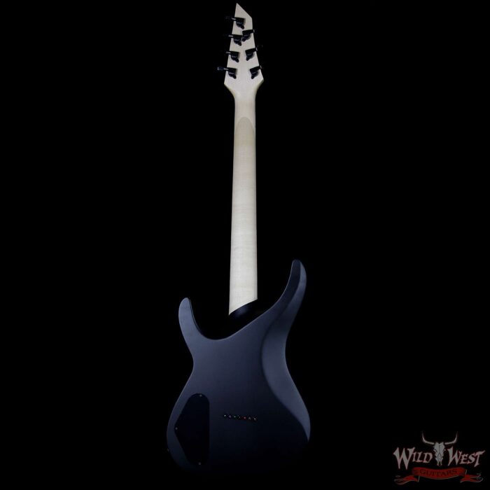 Jackson USA Select B7 Deluxe Neck Thru HH 7-String Baritone Satin Black - Image 6