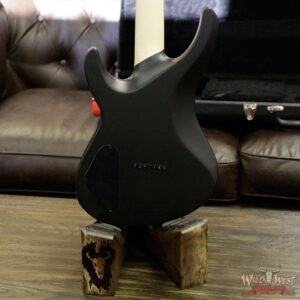 Jackson USA Select B7 Deluxe Neck Thru HH 7-String Baritone Satin Black - Image 14