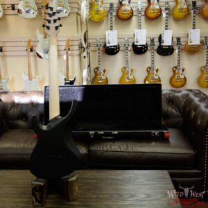 Jackson USA Select B7 Deluxe Neck Thru HH 7-String Baritone Satin Black - Image 15