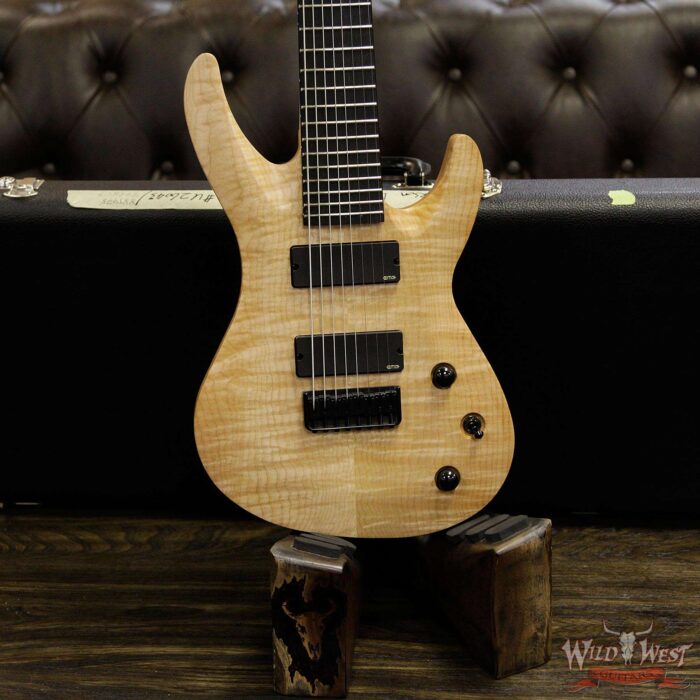 Jackson USA Select B8MG Bolt-On HH 8-String Baritone Au Natural - Image 13