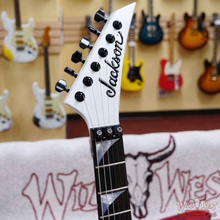 Jackson American Series Soloist™ SL3 Floyd Rose HSS Ebony Fingerboard Platinum Pearl - Image 6
