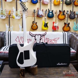 Jackson American Series Soloist™ SL3 Floyd Rose HSS Ebony Fingerboard Platinum Pearl - Image 8