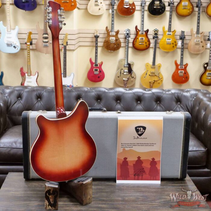1966 Rickenbacker 360/12 Sunburst 12-String Guitar Owned by Joe Bonamassa - Image 9